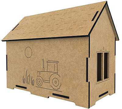 Hut Agriculture Puzzle Extended MIY(VGAC0SHB03) Hut Agriculture Puzzle Extended MIY(VGAC0SHB03)