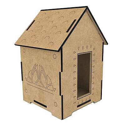 Hut Architecture Puzzle MIY (VGAC0SHA06) Hut Architecture Puzzle MIY (VGAC0SHA06)