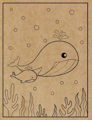 Animal Engraved Canvas