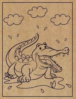 Animal Engraved Canvas