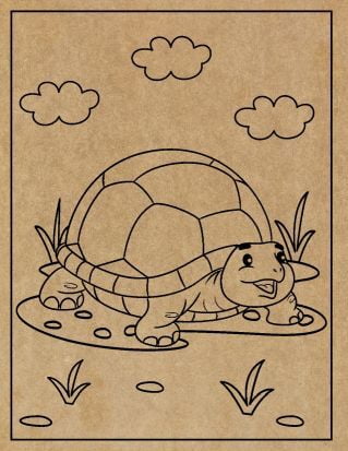 Animal Engraved Canvas