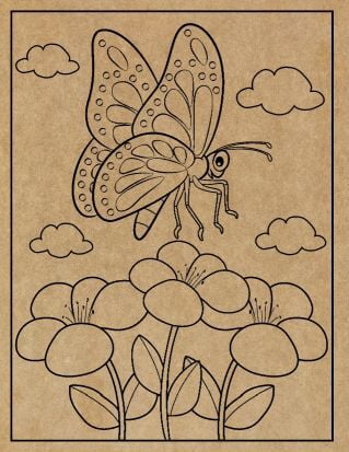 Animal Engraved Canvas