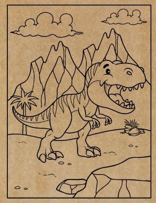 Animal Engraved Canvas