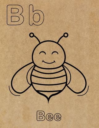 Preschool Alphabet Engraved Canvas