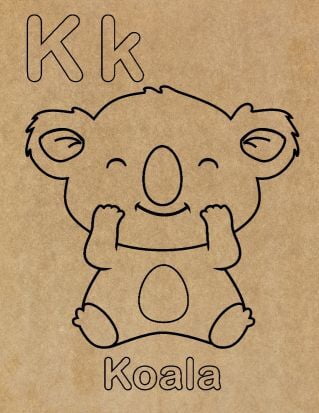 Preschool Alphabet Engraved Canvas