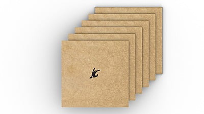 Square Canvas MDF Wood Cutouts for Art & craft Work Square Canvas MDF Wood Cutouts for Art & craft Work