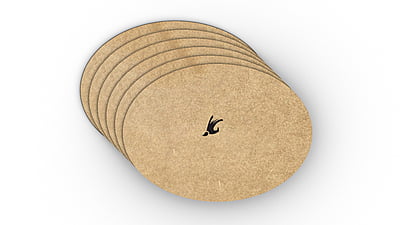 oval Canvas MDF Wood Cutouts for Art& Craft work oval Canvas MDF Wood Cutouts for Art& Craft work